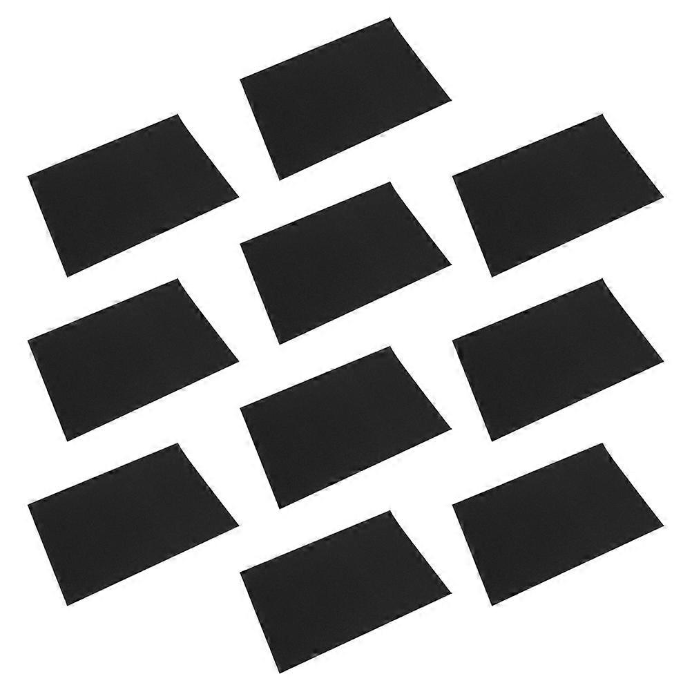 30Pcs Black Paper Sanding Sheets for Crafts with Creative Drawing Use