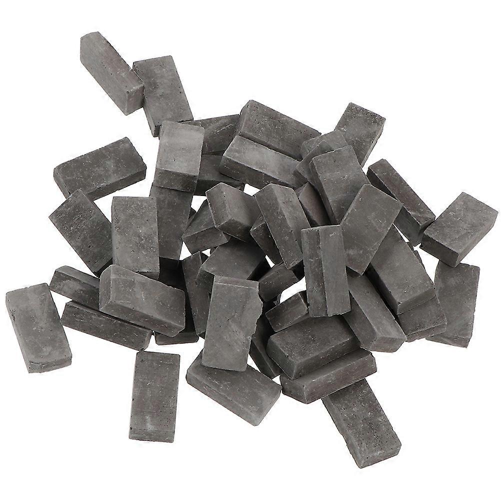 DIY Miniature Bricks Clay Brick Models for Mini House Decor 50Pcs