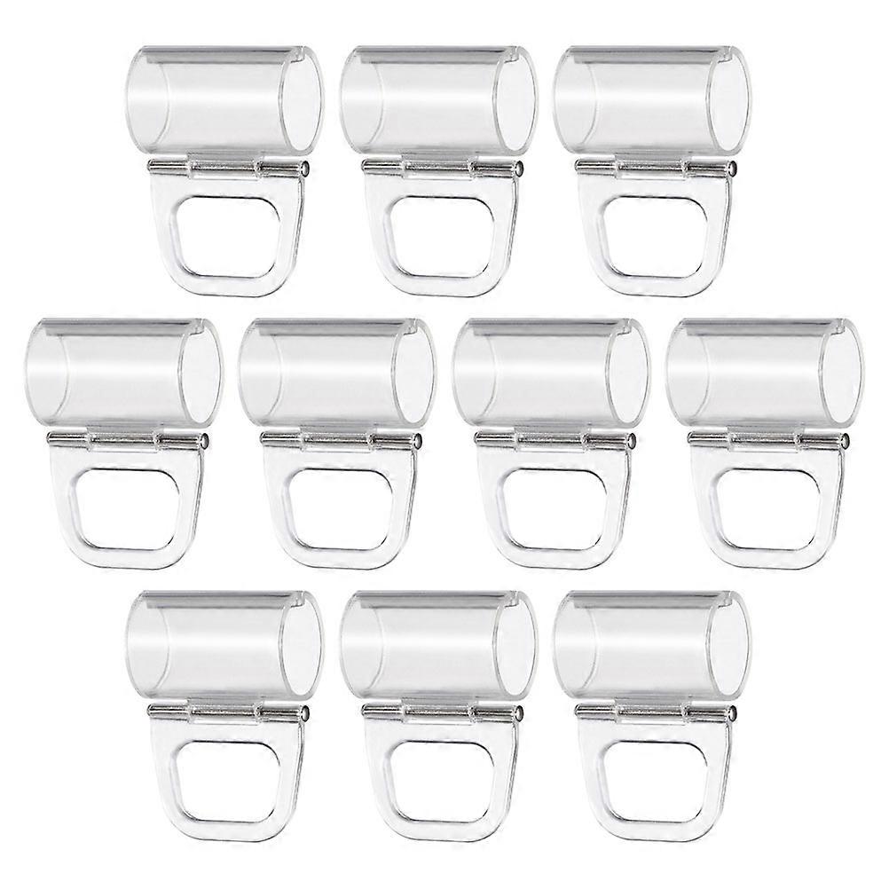 Clear Plastic Roller Shade Clips Blind Clips for Window Shades 50Pcs