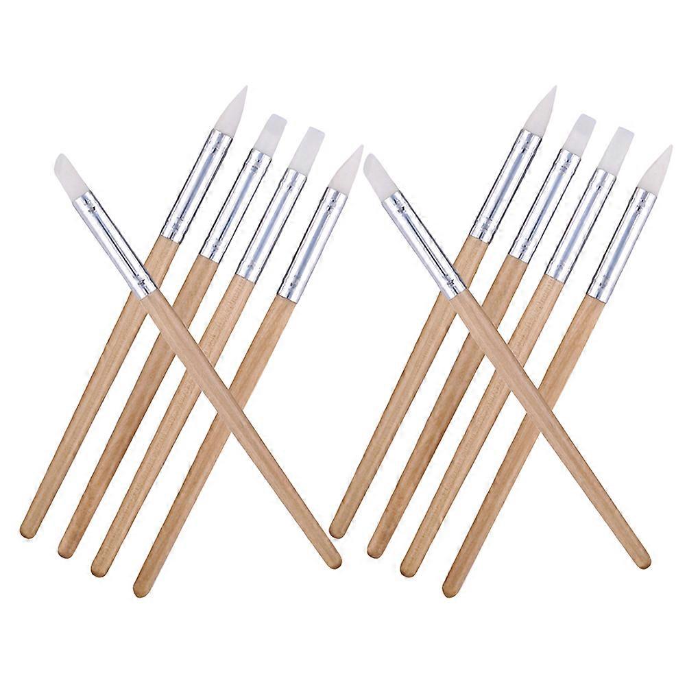 Soft Head Silicone Tip Clay Tools Pottery Pens 30Pcs Set