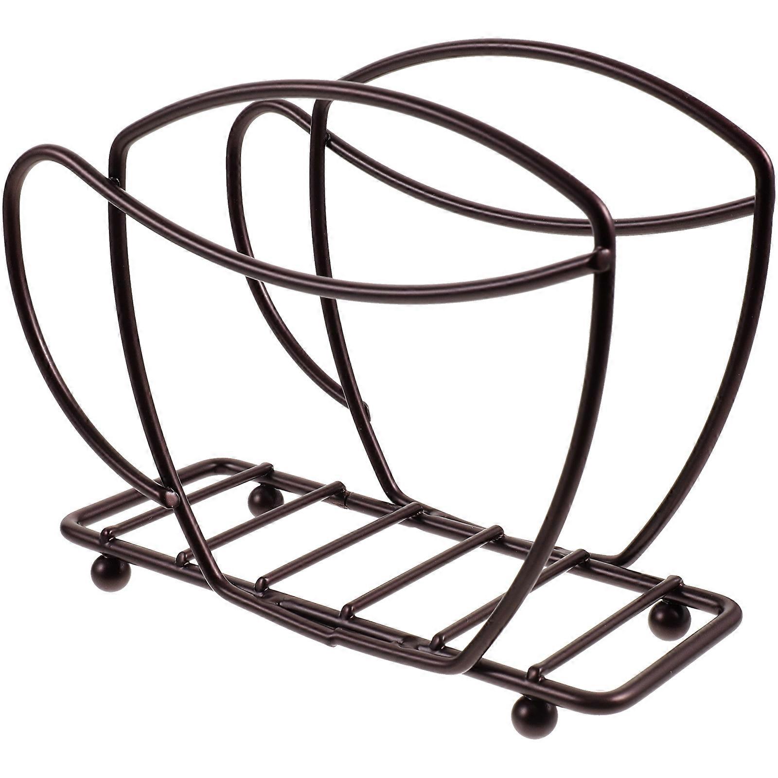 Tabletop Napkin Holder Coffee Cup Shaped Practical 3Pcs Set