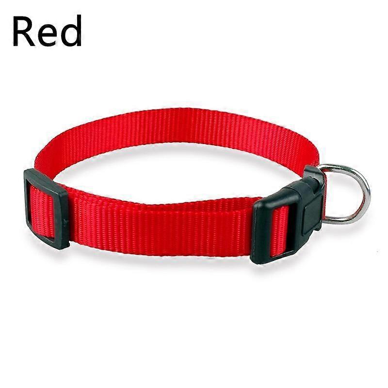 Dog Collar Adjustable Strong Collars Soft Pet Puppy Dogs Durable Nylon Necklace