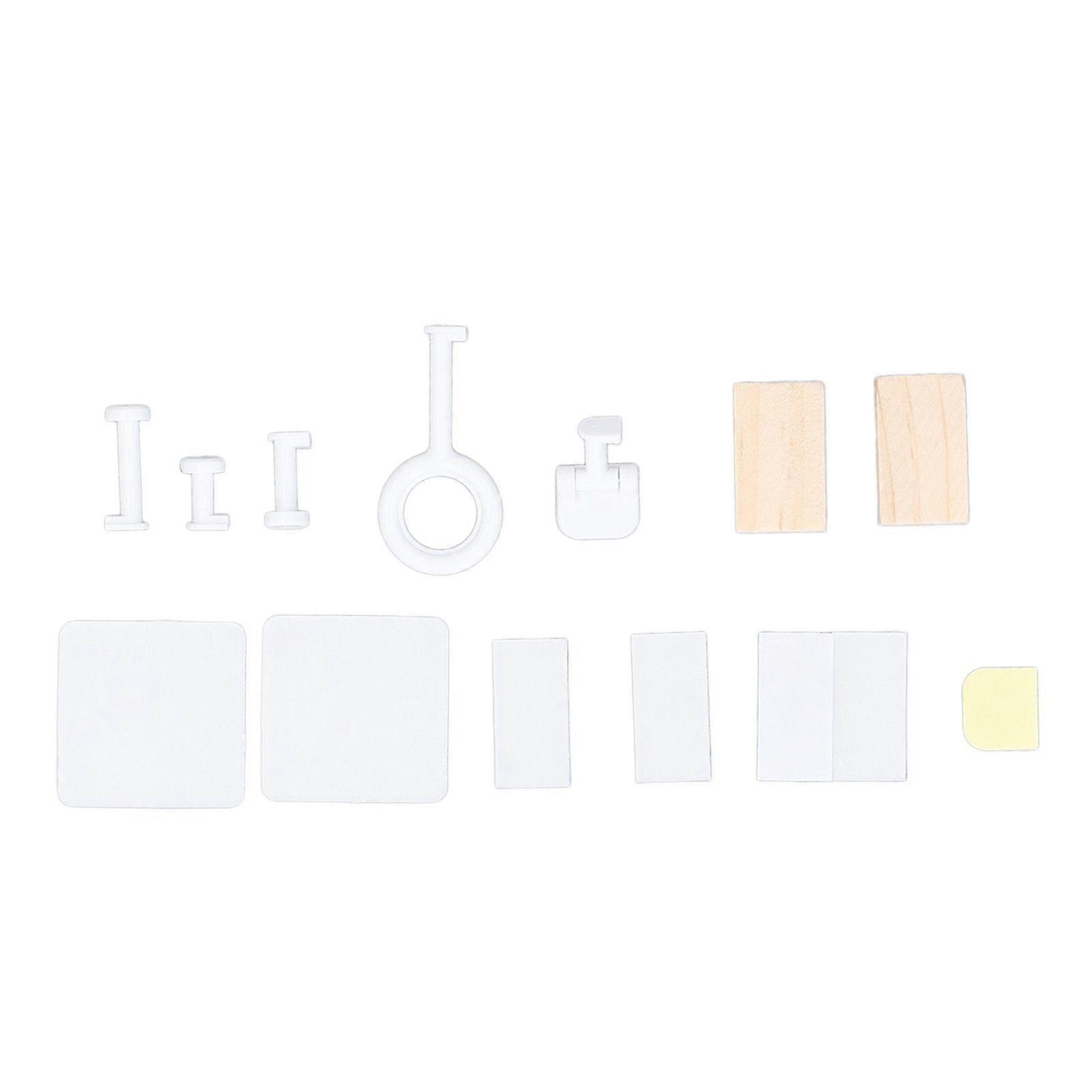 Smart Button Pusher Accessory Kit Polished Multifunctional Smart Fingerbot Button Tools Packs with Wood Block