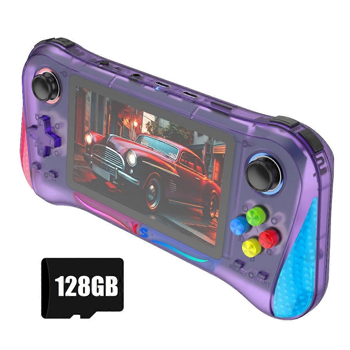 X8M Retro Video Handheld Game Console 128GB 25000+ Games 4.5inch IPS Screen Support Multiple Emulators