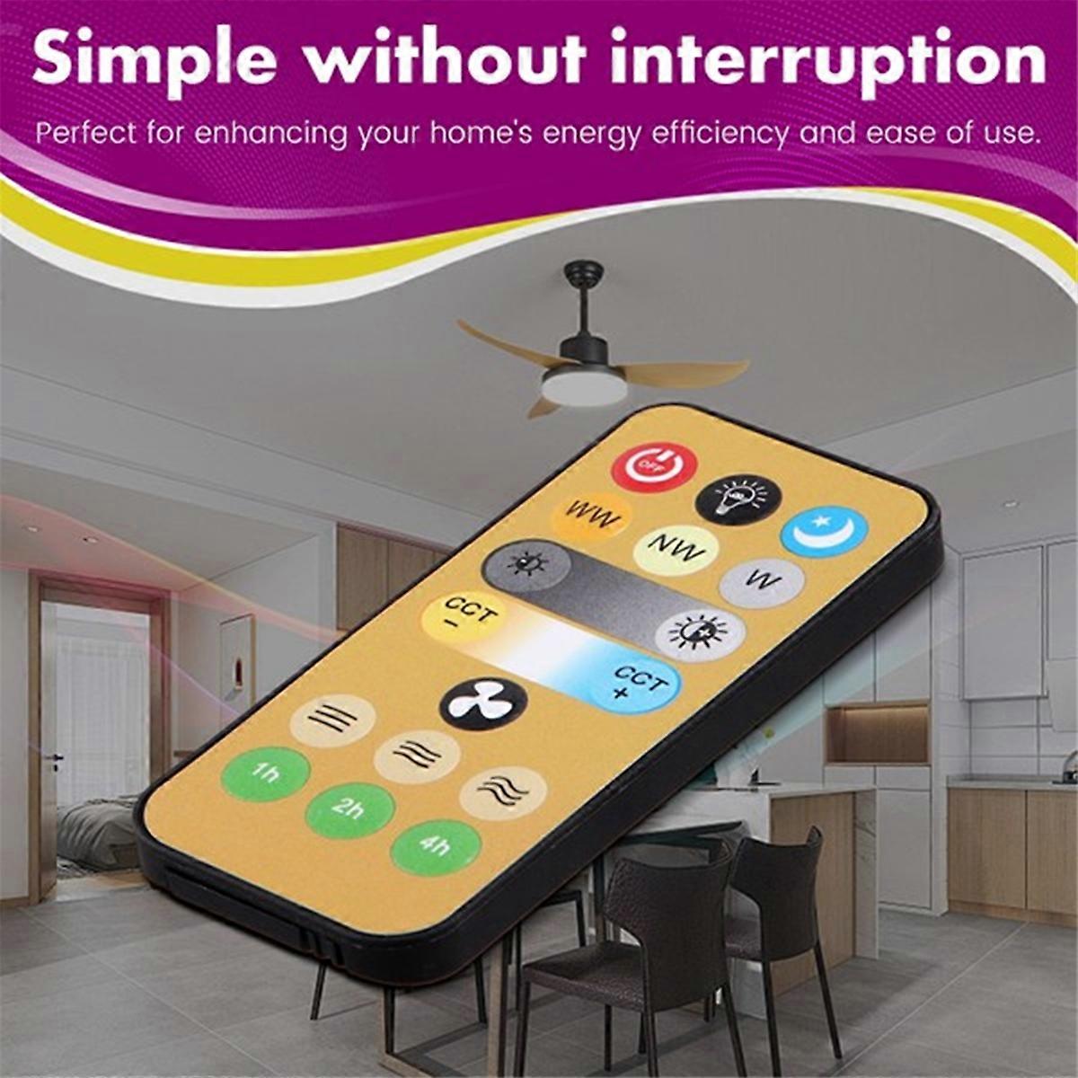 10pcs Wireless Switches, Remote Control, for E27 Ceiling Fan Light