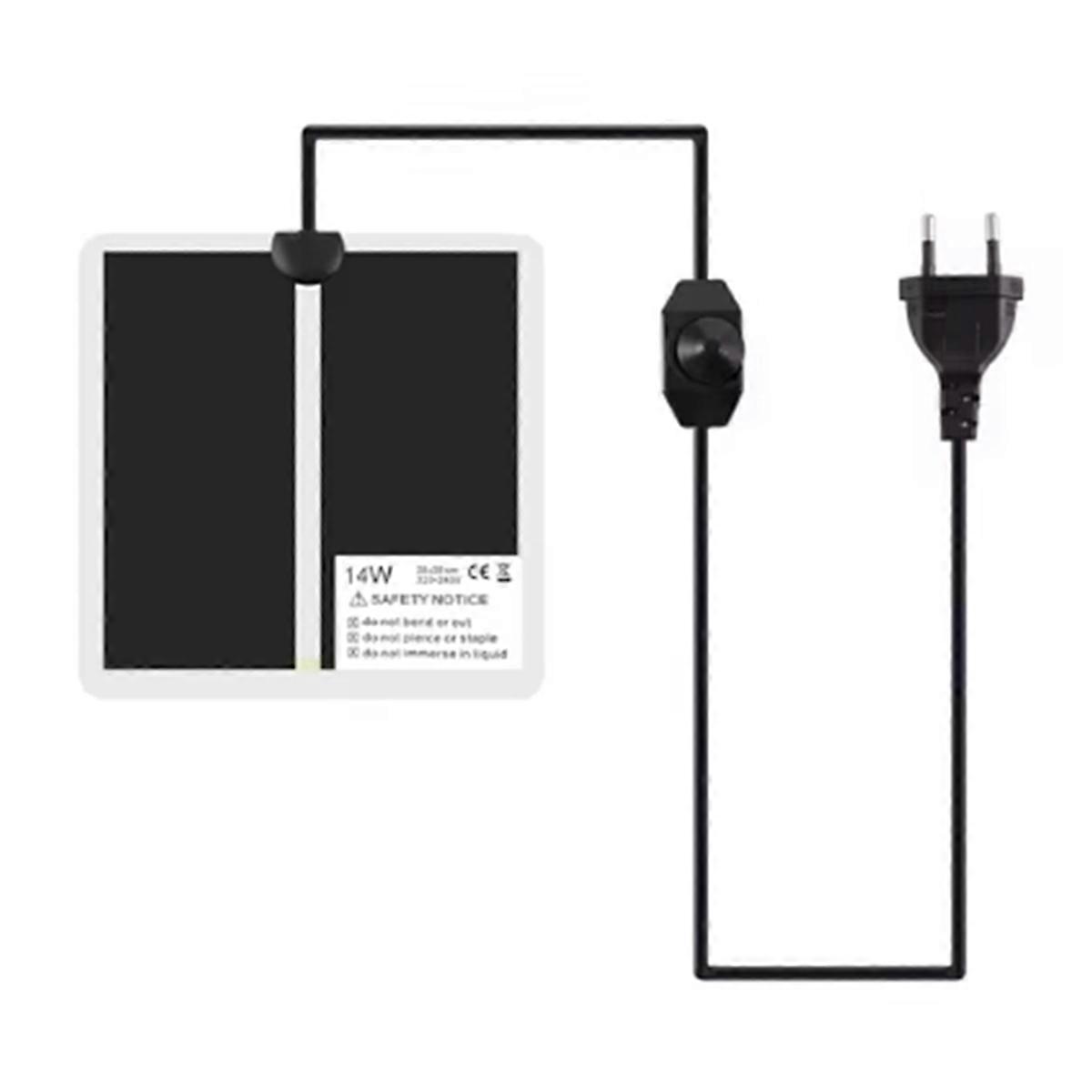 Adjustable Temperature Controller Mats Supplies EU Plug 14W