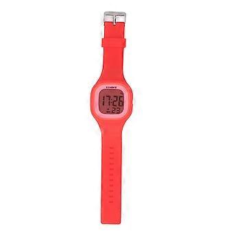 Orologio digitale per bambini con sveglia, impermeabile fino a 50 m, antiurto, resistente alle cadute, sportivo digitale per bambini, per uso quotidiano, rosso