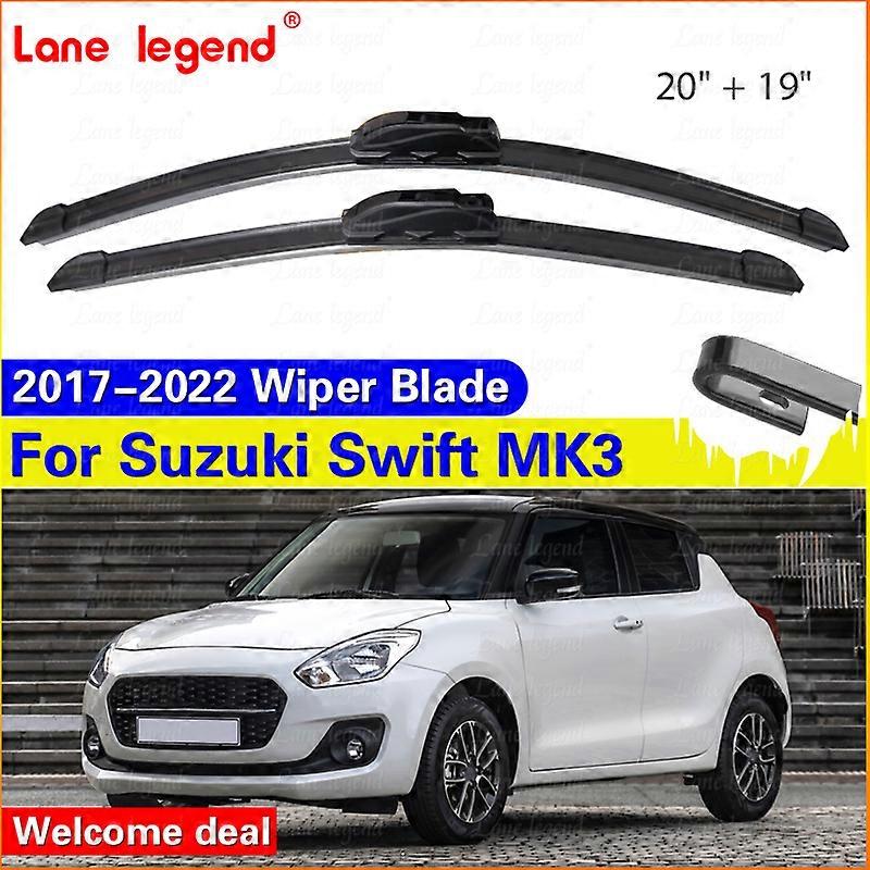 Applies to For Suzuki Swift Mk3 A2L 2017-2022 Front Wiper Blade Windscreen Windshield Windows Wipers Accessories 2018 2019 2020 2021 2022
