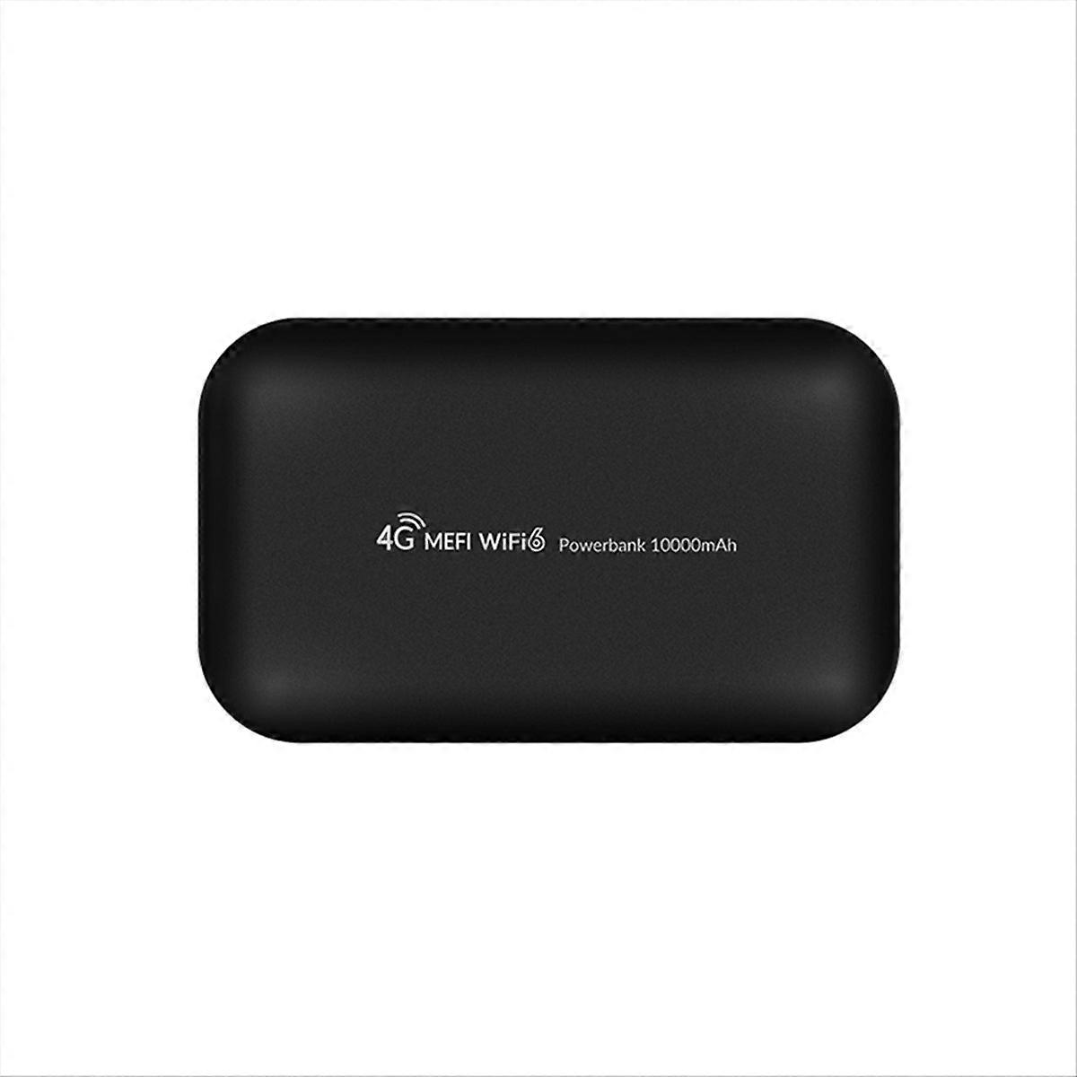 4G LTE WiFi6 Router 10000mAh Power Bank Type-C