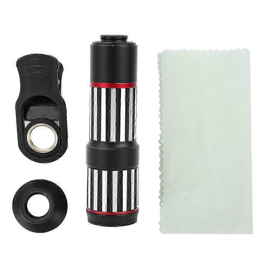 Portable Mobile Phone Lens 20X Zoom Optical Focus Telescope Monocular Lenses Kit 25-26