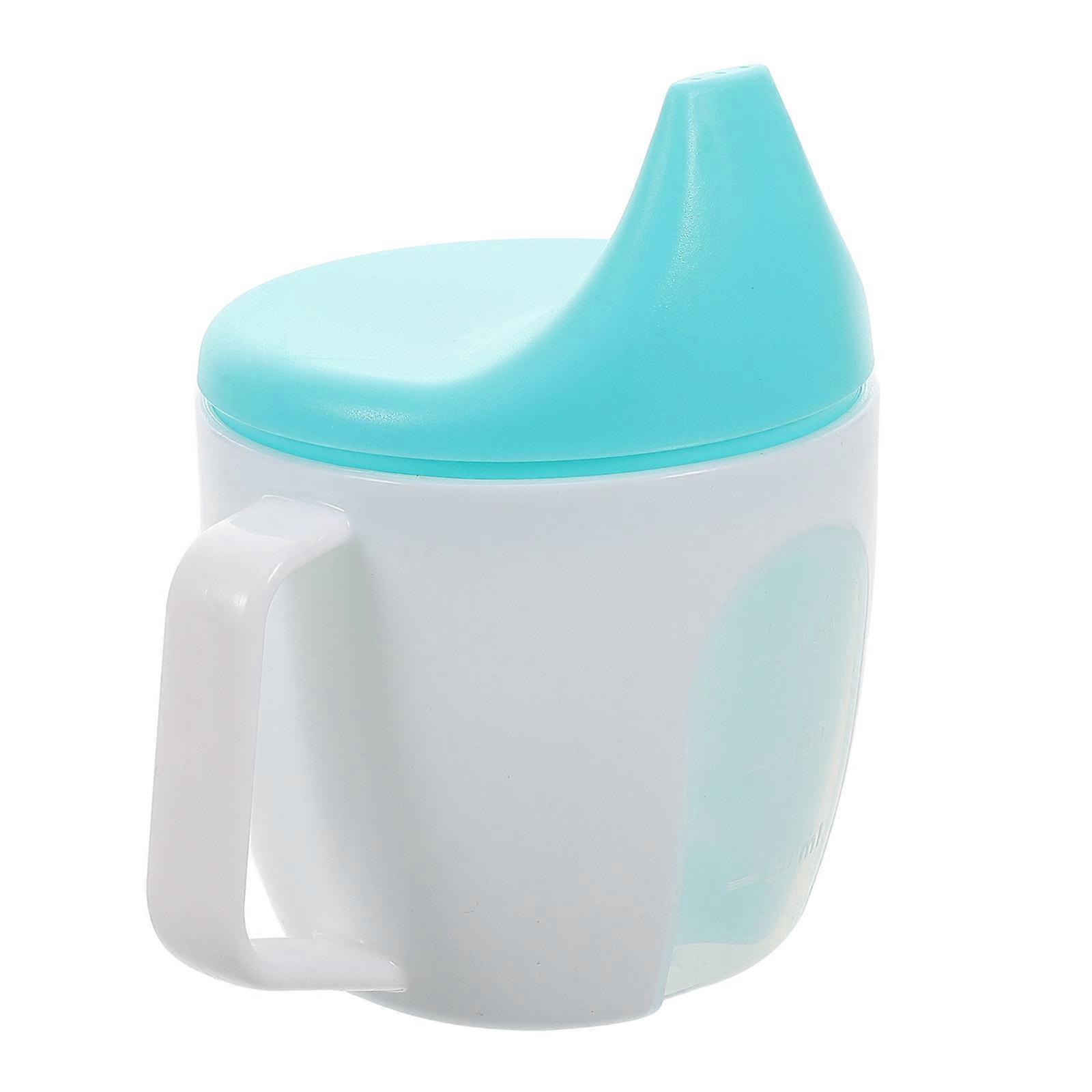 Infant Drinking Bottle Training Cup with Scale and Handle 5Pcs