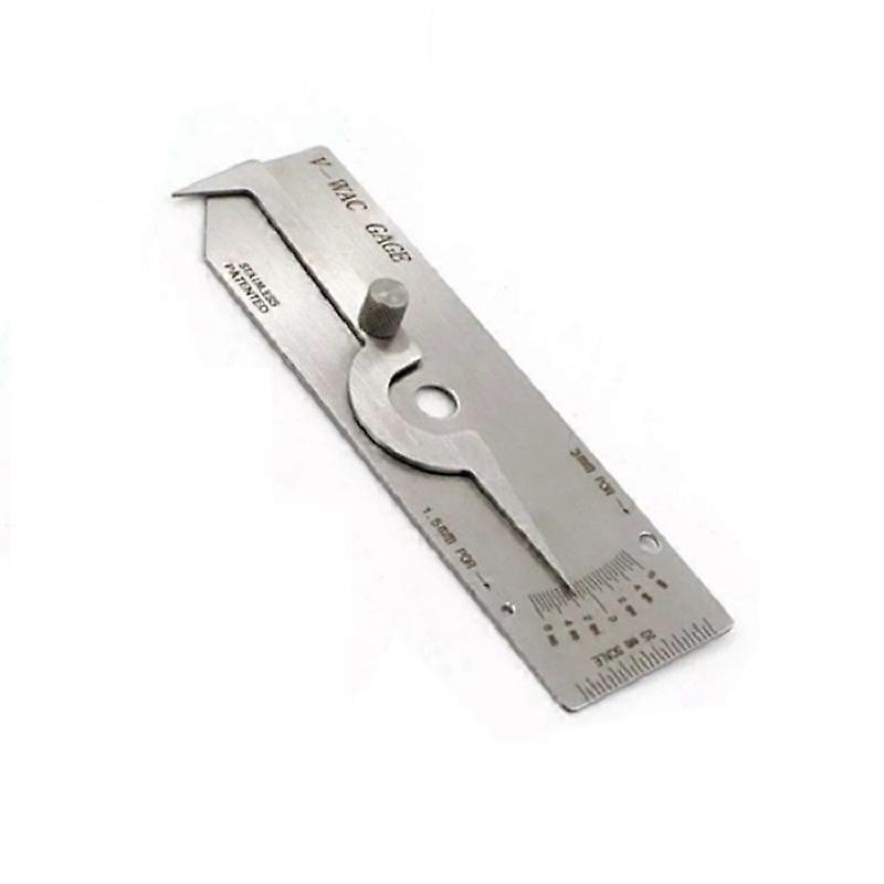 Precision large biting edge ruler measuring range 0-6mm made of stainless steel