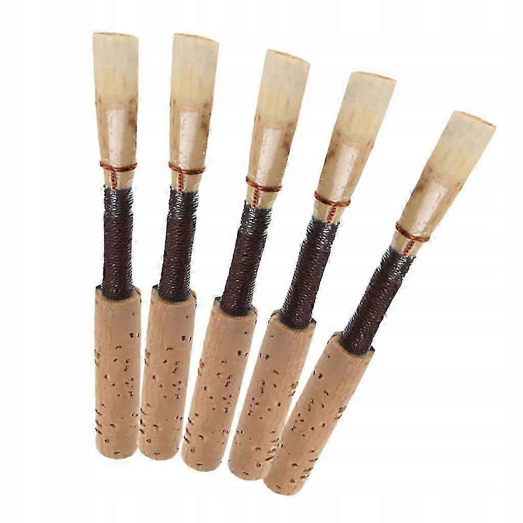 5 قطع المزمار القصب قوة قصب الفلين