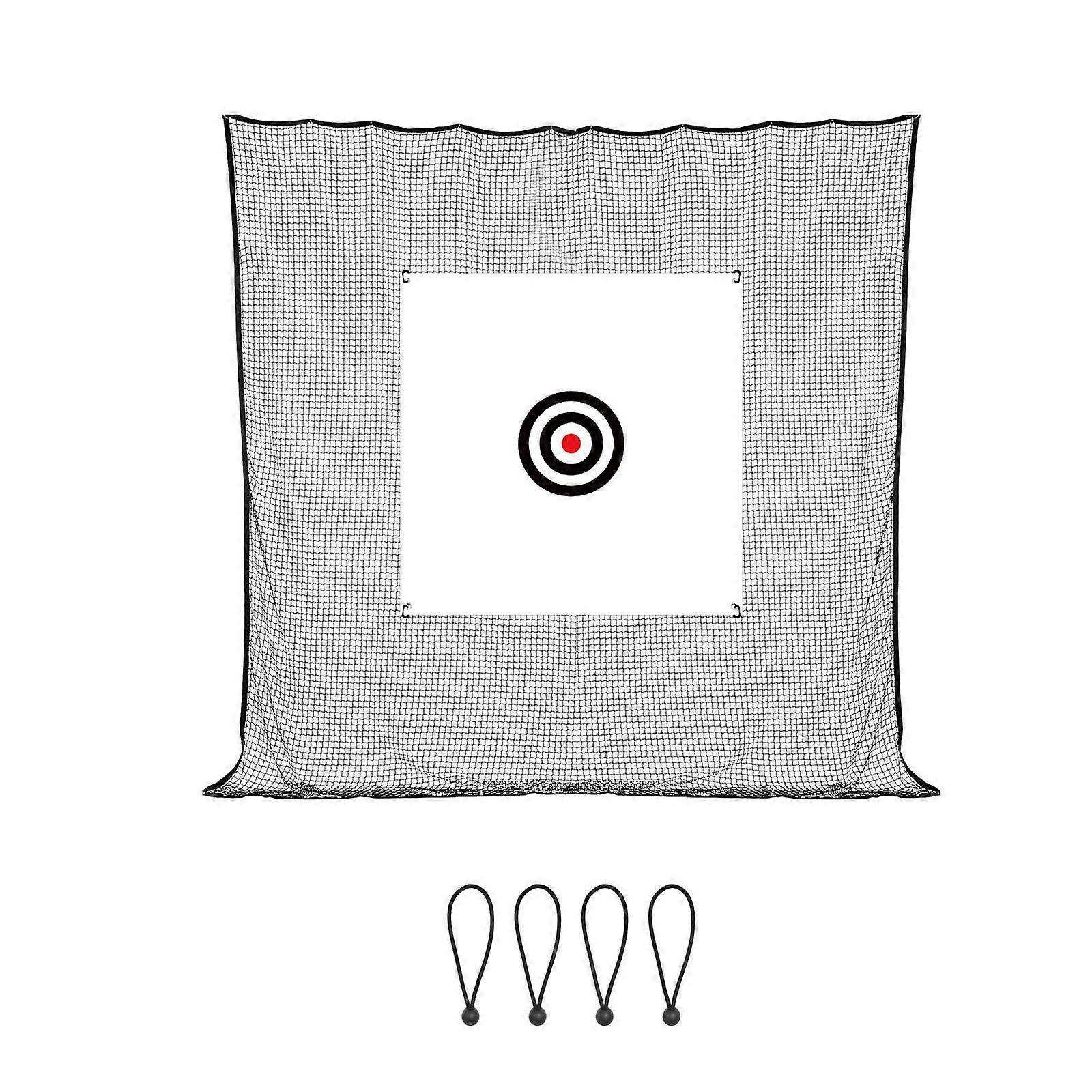 Golf Practice Training Targets Golf Targets Cloth Hitting Net Driving Range Golf Hitting Net Aiming Exercise for Yard Multicolor