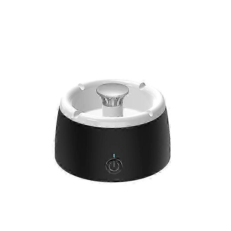 Round Smart Smokeless Plastic Ashtray Air Purifier Ashtray