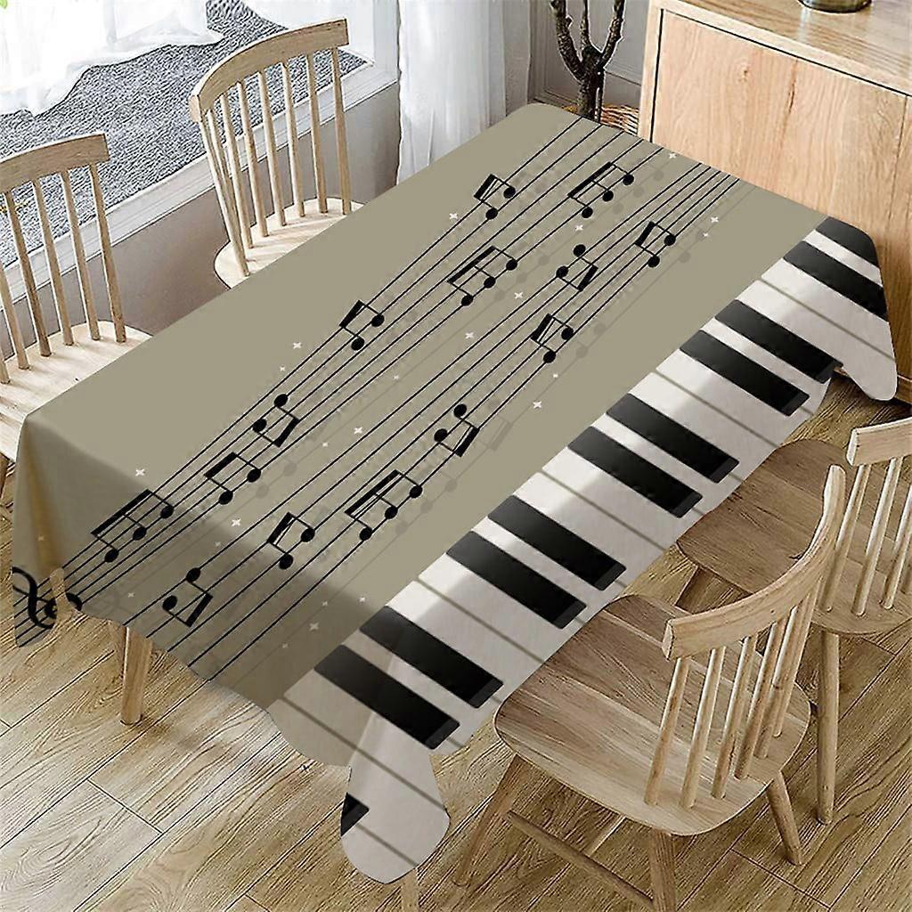 VOSS Piano Table Music Cloth Cover Decor Tea Table Rectangular Pattern Home Dining Home Textiles