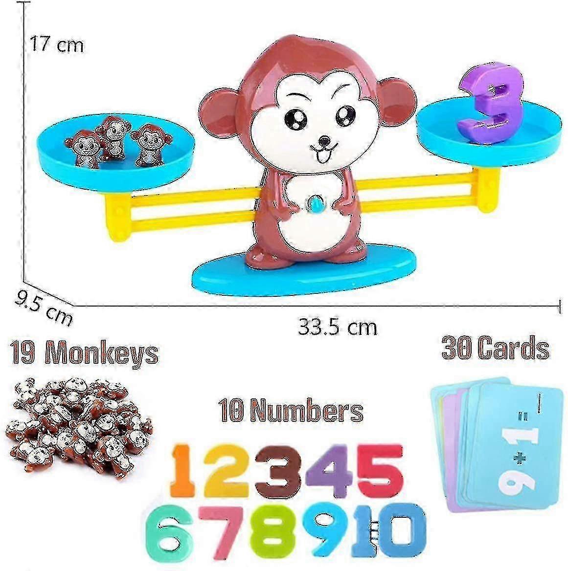 Monkey Balance Cool Math Game Educational Toys Board Game