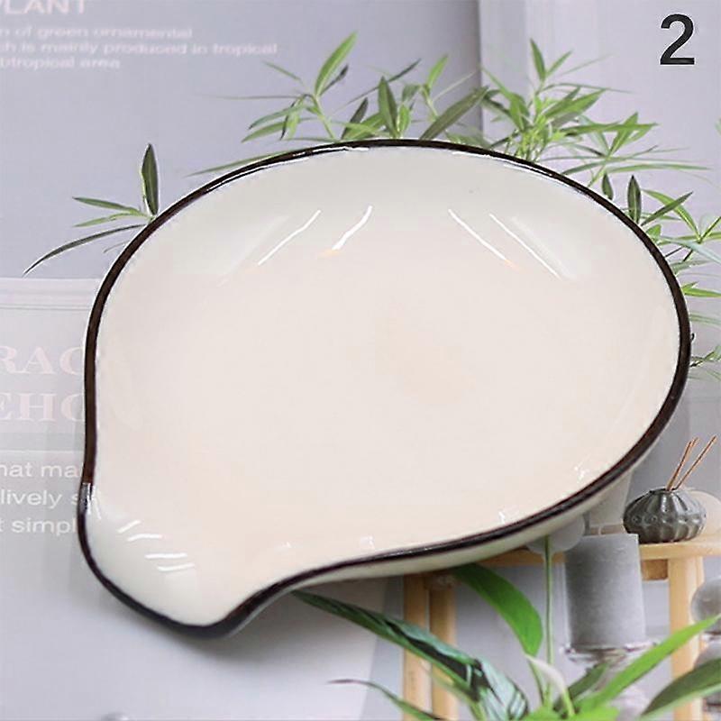 Multipurpose Ceramic Spoon Rest Pad White Spoon Holder Spoon Holder Kitchen Utensils Tableware Spoon Holder Spoon
