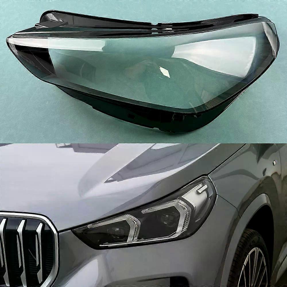 For BMW X1 2023 2024 2025 Headlamp Cover Transparent Shade Lamp Headlight Shell Lens Plexiglass Replace Original Lampshade