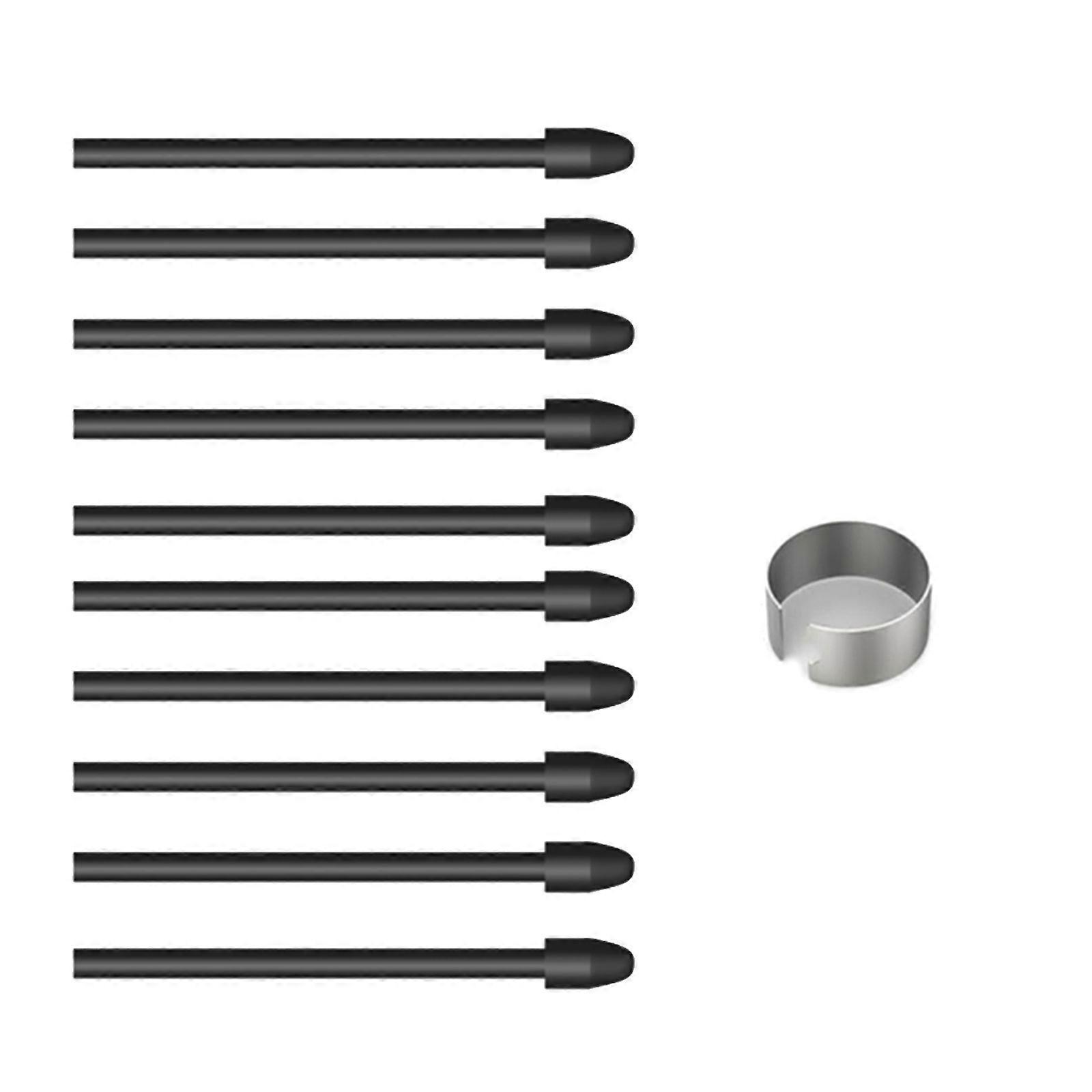 10 Units Premium Writing Nibs With Carrying Clip Natural Line Management For KD200 PW517 PW110 Tablets Multicolor