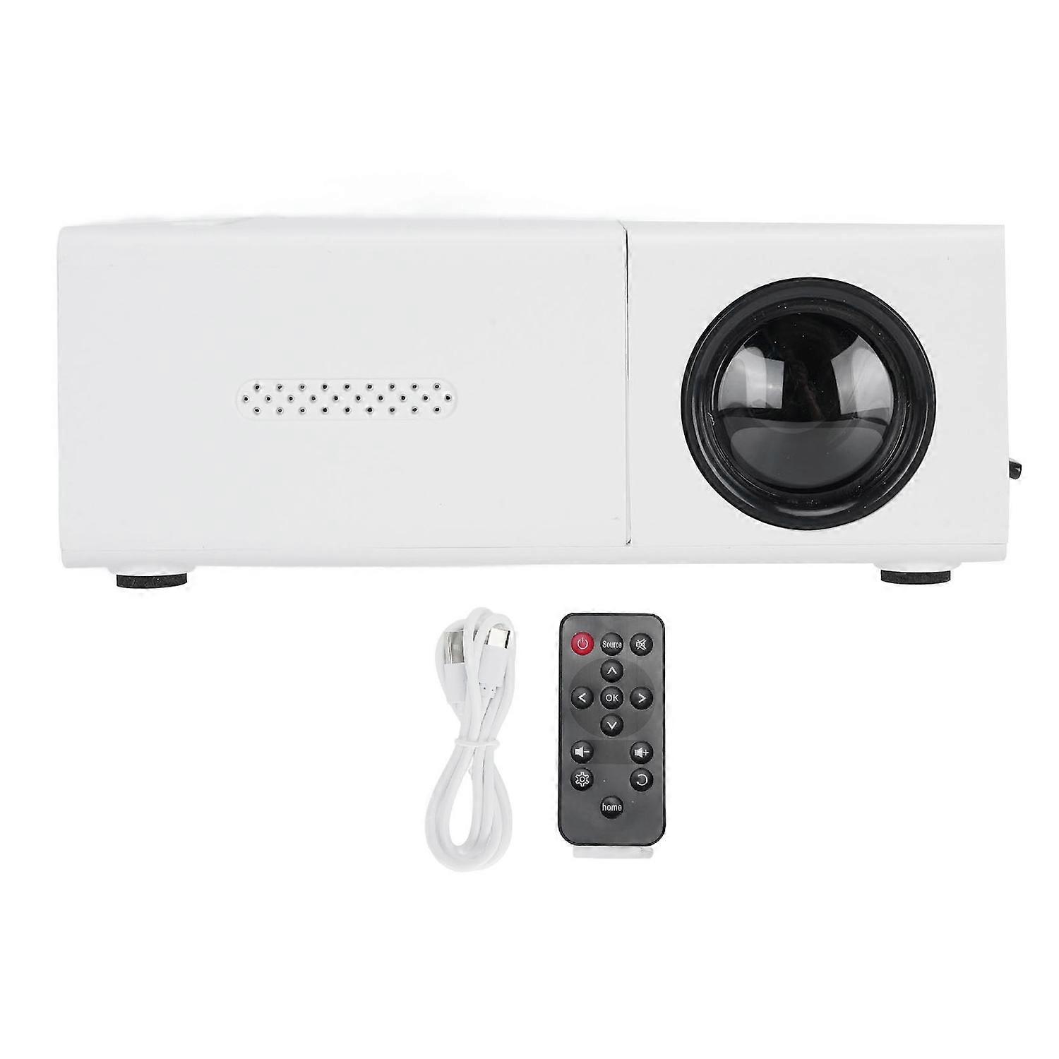 Projector Supports 1080P Auto Correction Wired Wireless Screen Mirroring LED Movie Projector for Hom