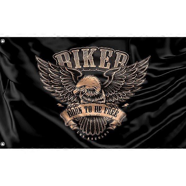 Born To Be  Biker Flag V