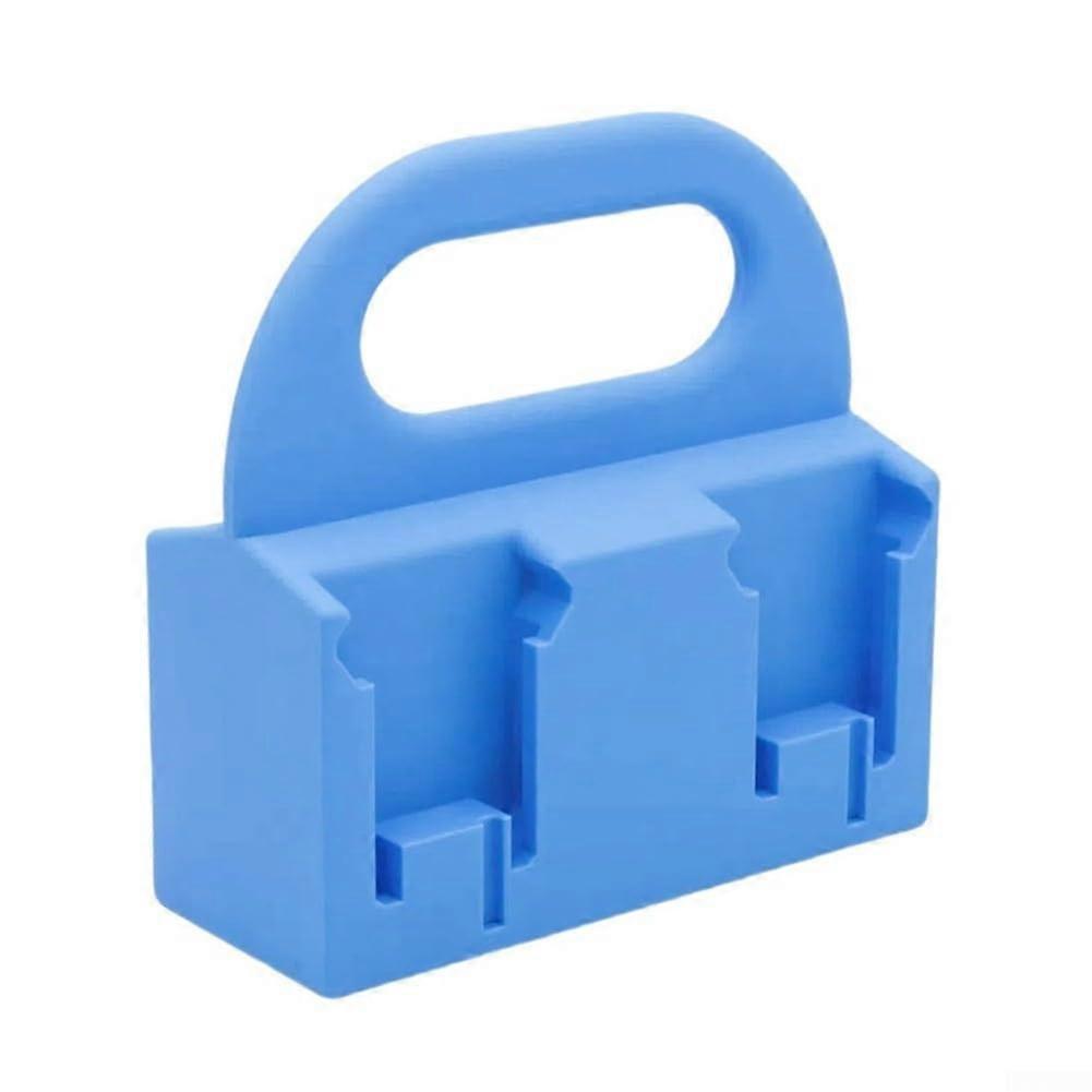 18V Battery Holder Adapter ABS Storage Rack Compatible Models Blue