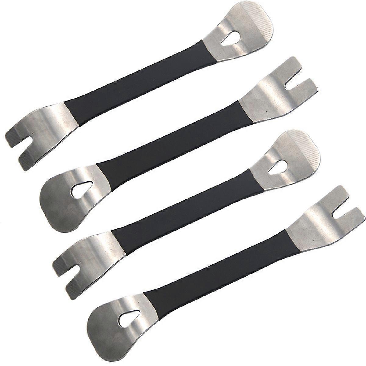 Metal pry plate buckle driver 