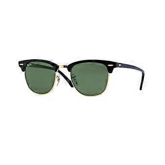 Zonnebril - Ray-Ban - CLUBMASTER RB3016 W0365 - Zwart - Volwassenen - 49 x 42,3