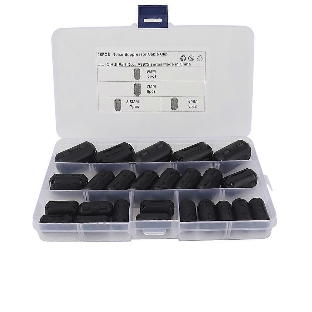 Anti-Interference Degaussing Ring Detachable Filter Magnetic Ring Inner Diameter 3.5-9mm