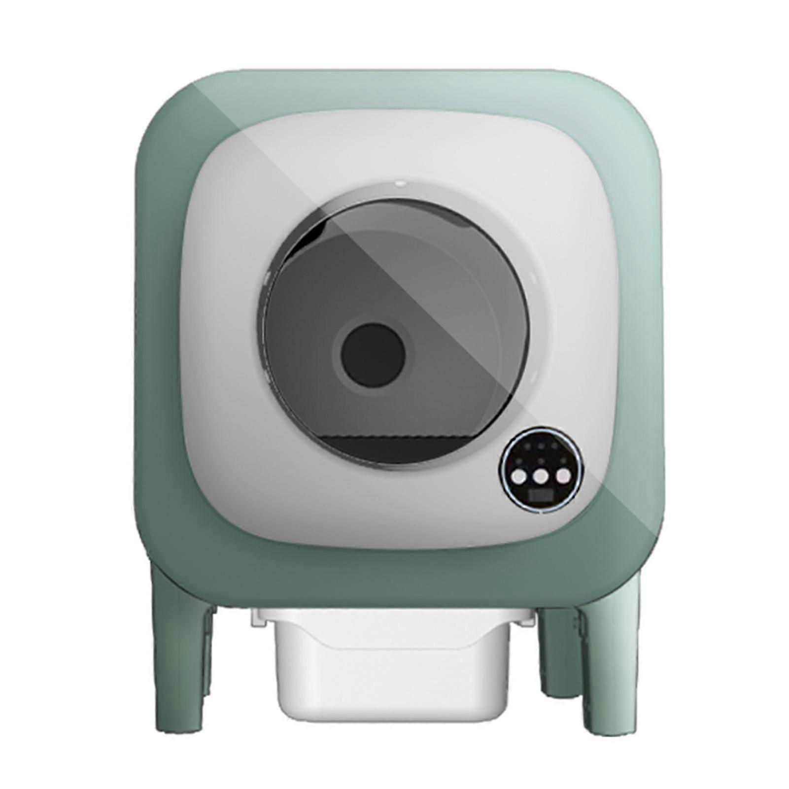 Automatic Cat Litter Box 72L Large Capacity Self-Cleaning Cat Litter Box Support App Control Quiet Cat Litter Box with Infrared Sensor