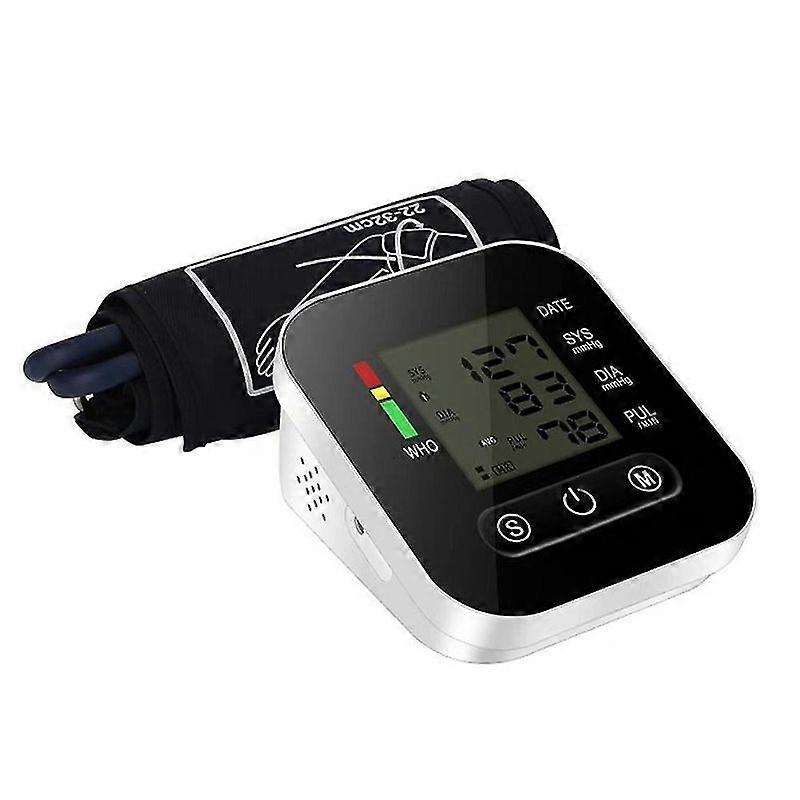 Luxora Automatic digital upper arm blood pressure monitor meter Intellissense supplies with voice function