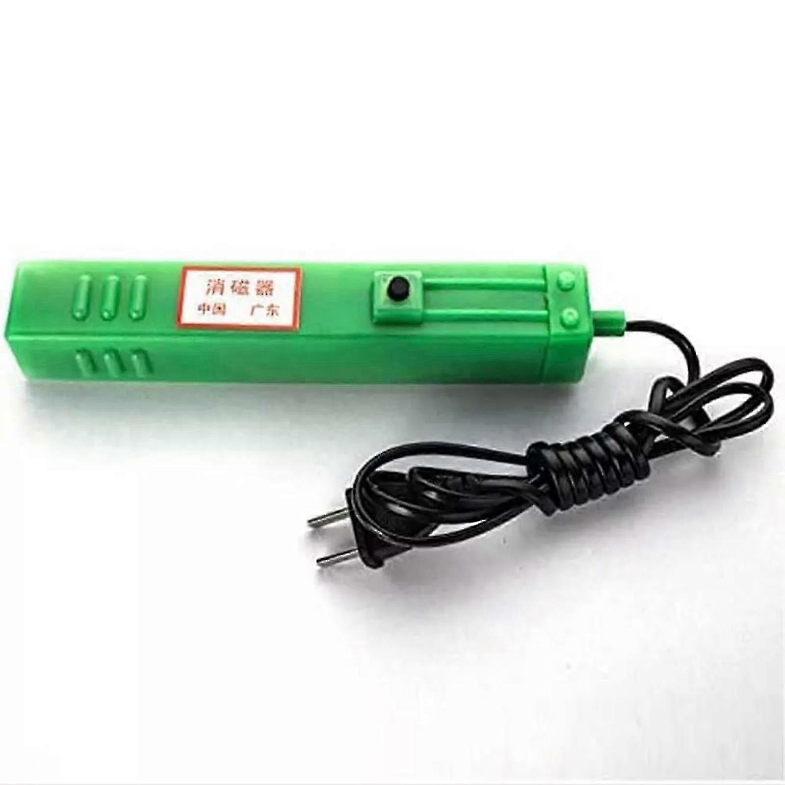 Degaussing wand for CRT monitors and TVs, efficient coil tool