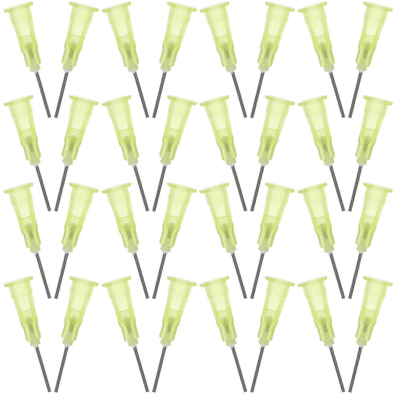 Glue Applicator Needle Tips For Accurate Dispensing In Industrial Refilling Projects With Durable Design 100Pcs