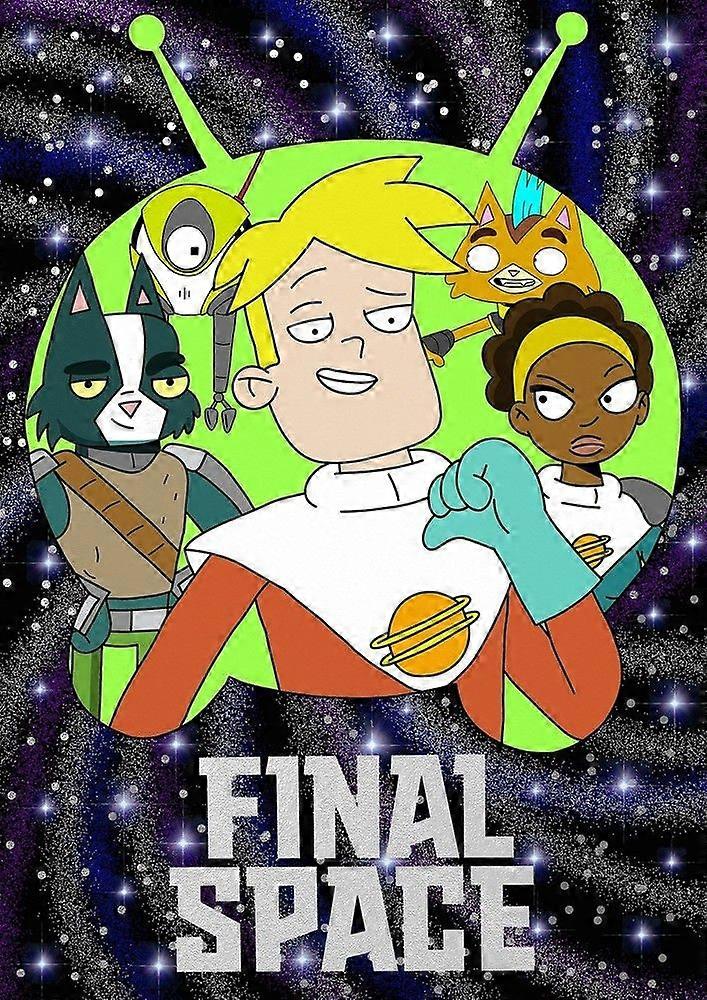 Jeu de puzzle Final Space, série Netflix, pour adultes et enfants EB 5038