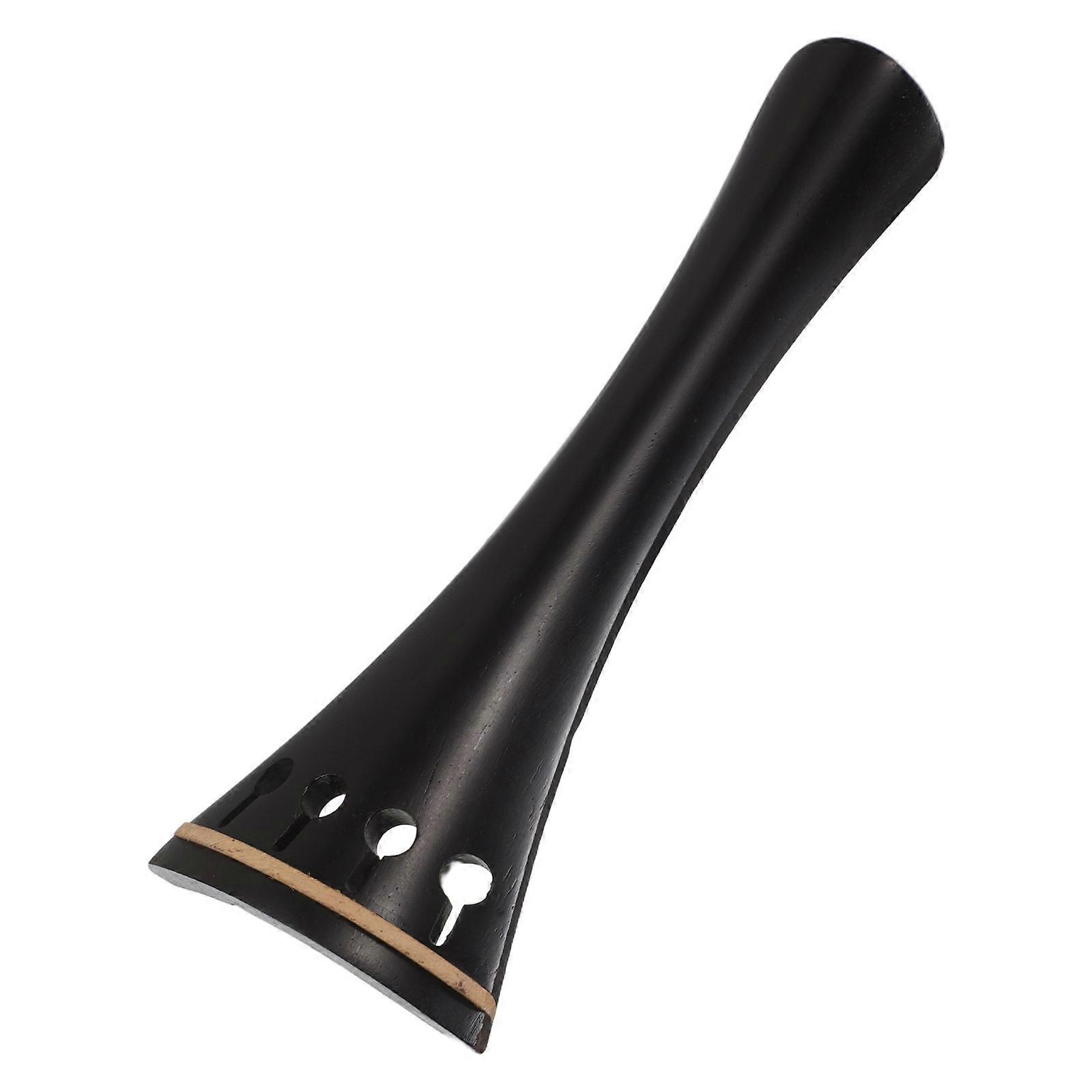 Full Violin Tailpiece for Violin Precision Tuning Black Wood Accessory