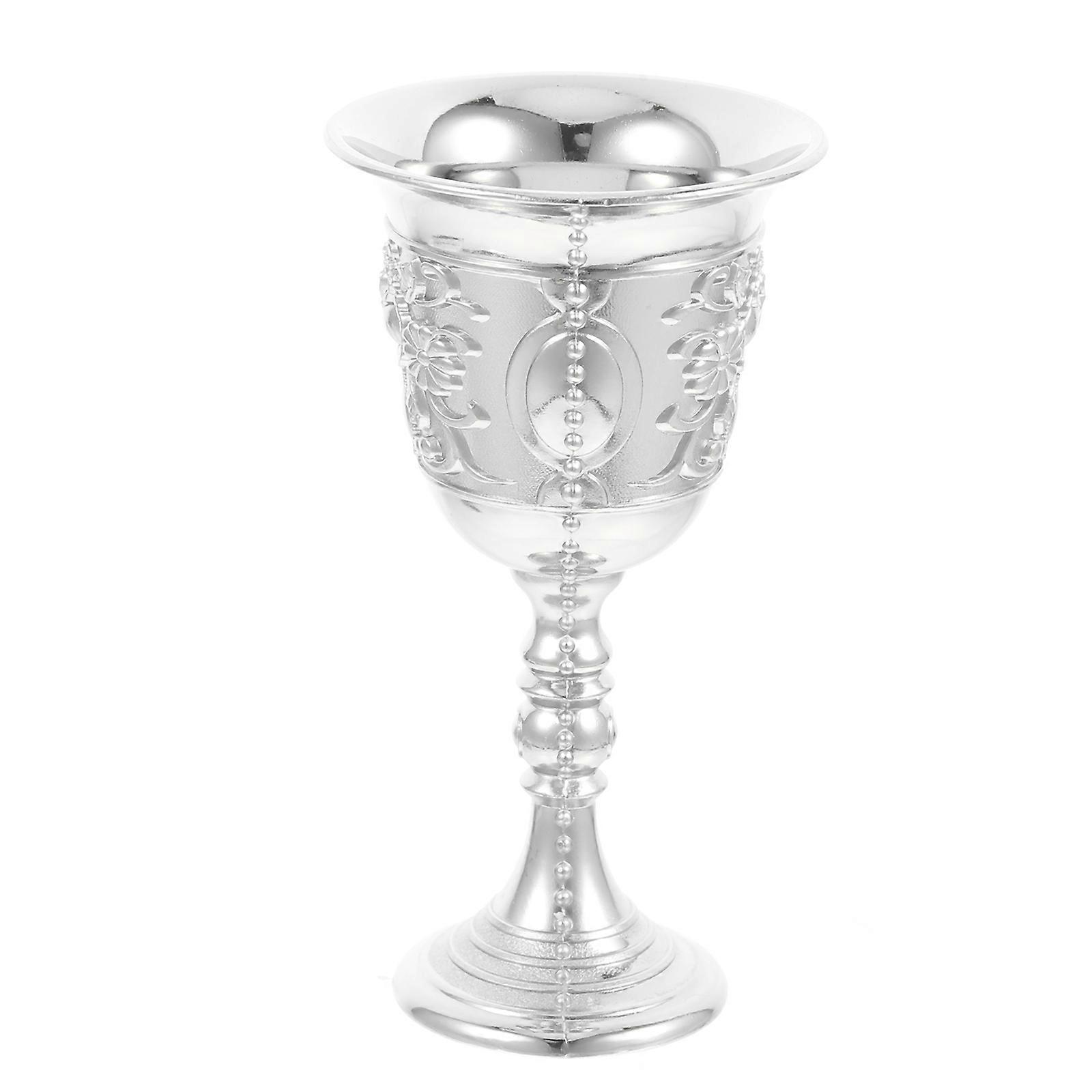 Delicate Retro Wine Cup for Drinking Use Silver Small Liquor Cup