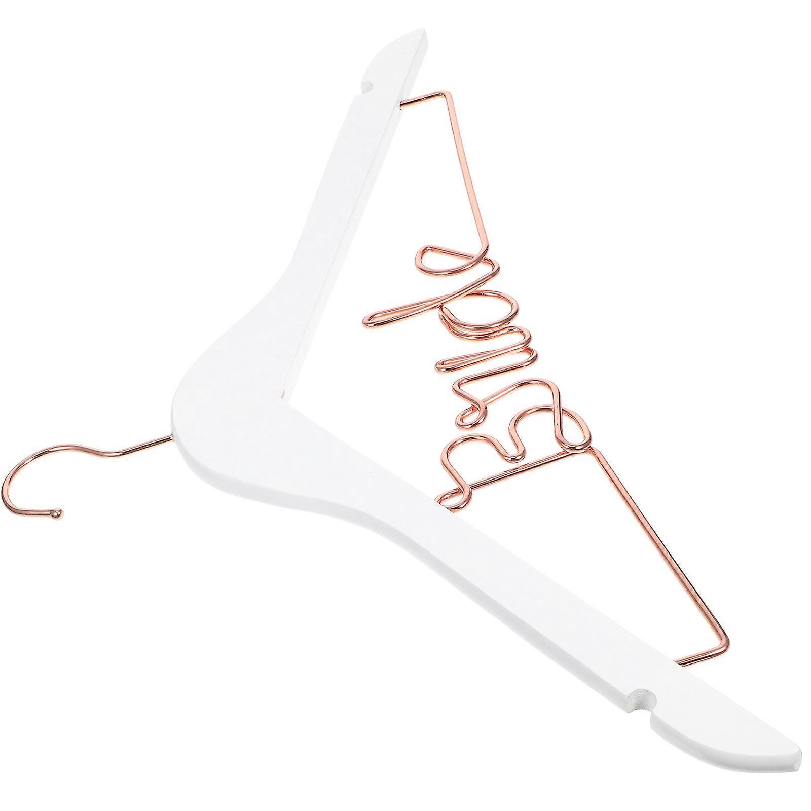 Wedding Clothes Hanger Wooden Hanger for Decoration Multi Material