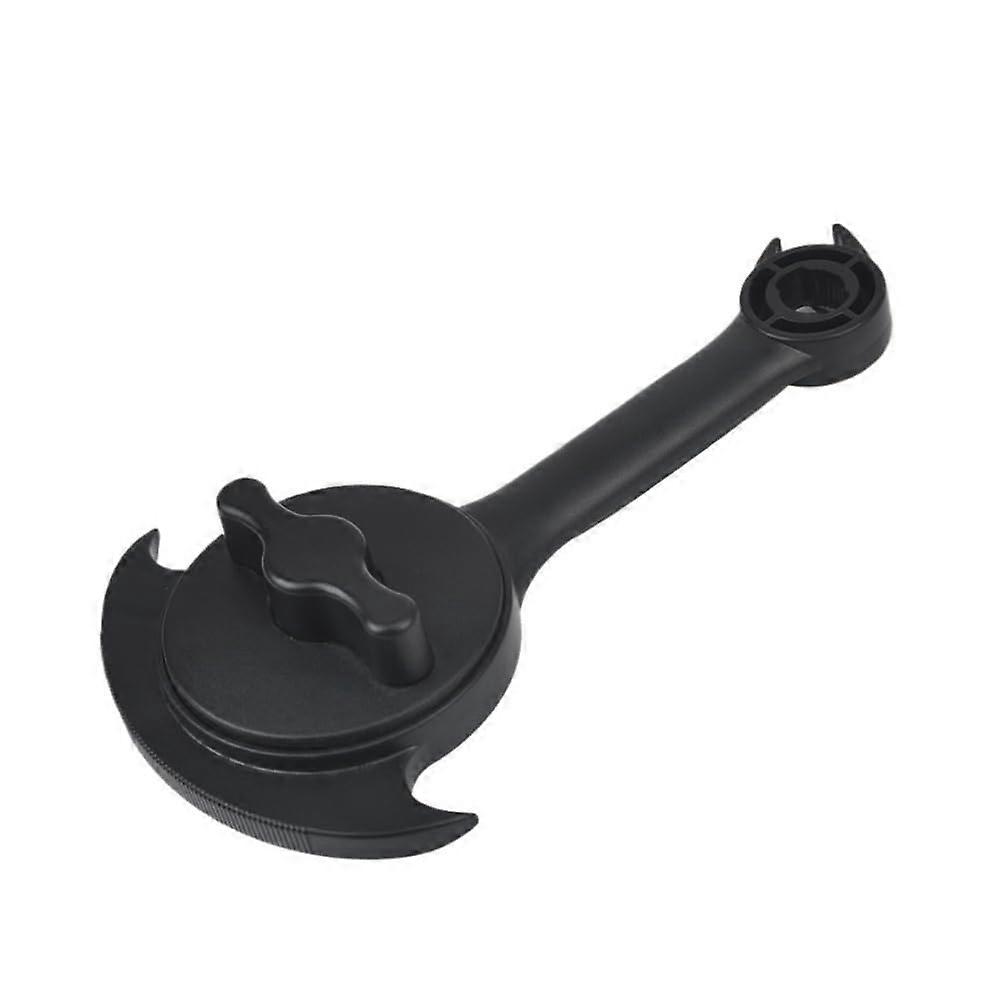 Manual Can Opener with Ergonomic Grip and Bottle Opener for Kitchen or Camping Use