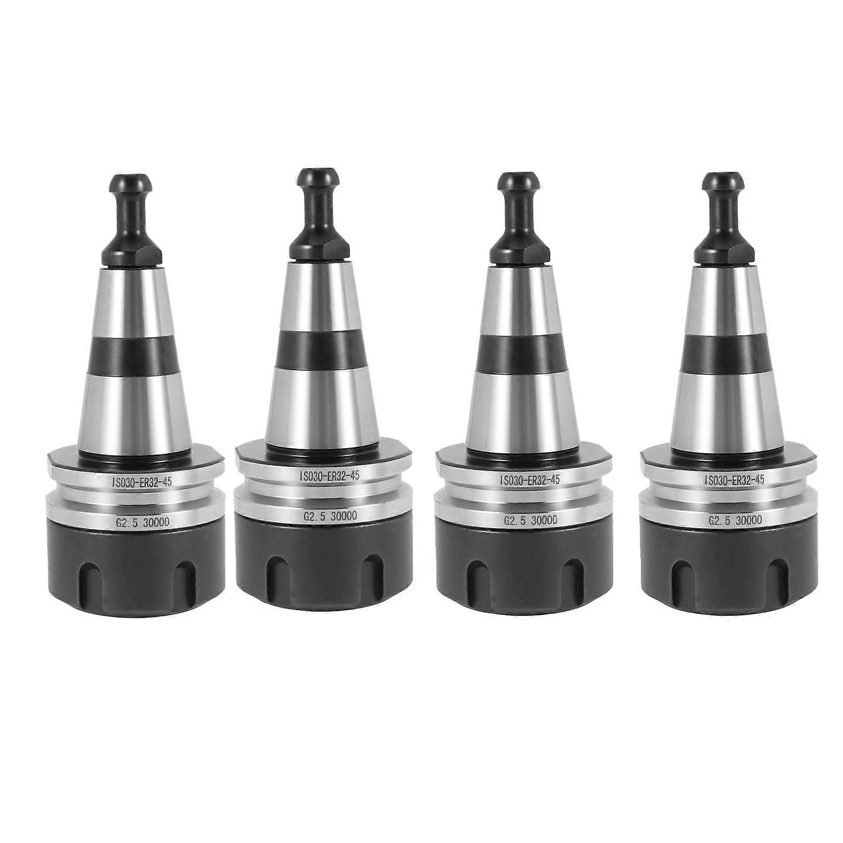 4X ISO30 ER32 Balance Collet Chuck G2.5 30000rpm CNC Toolholder