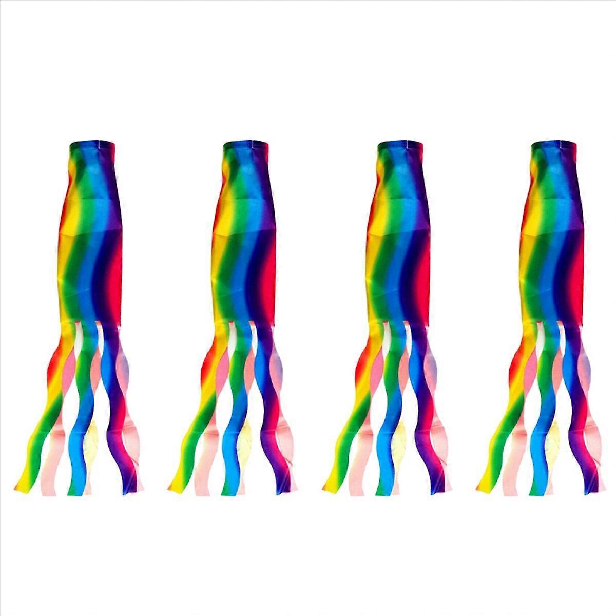 Rainbow Windsock Wind Streamer Flag Garden Camping Decoration 70CM