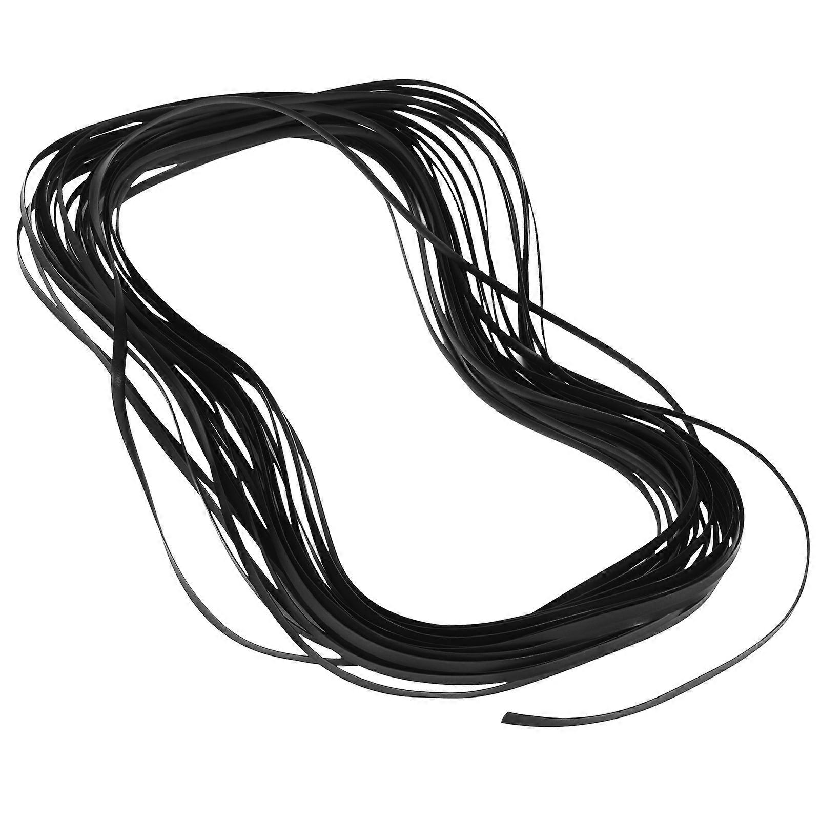 Durable Rattan Chair Kit For Home Repair And DIY Projects Made From PE Material In Black Color For Use 1 Roll