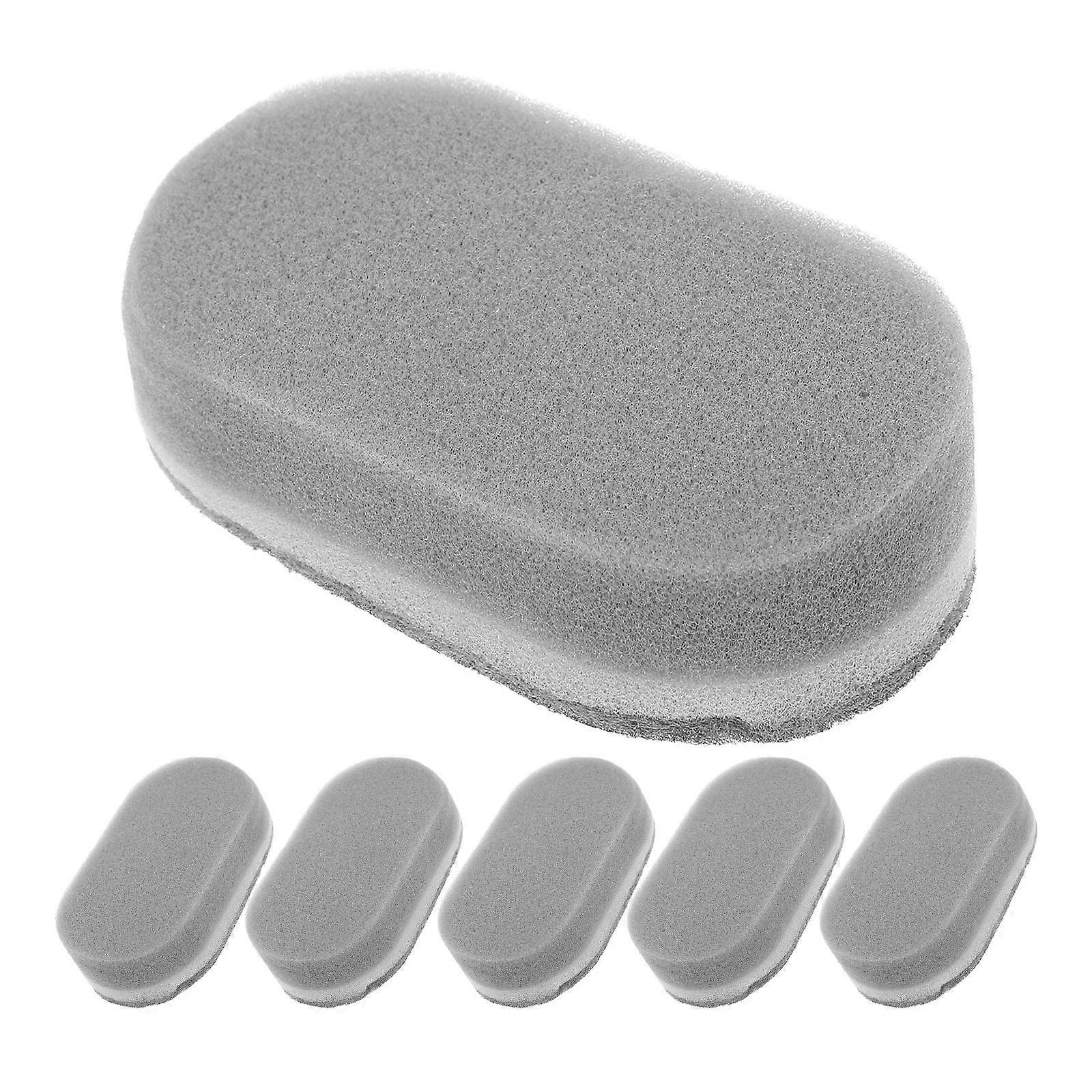 Pot Cleaning Sponge Brush for Kitchen 6Pcs Multi Color Scrubber