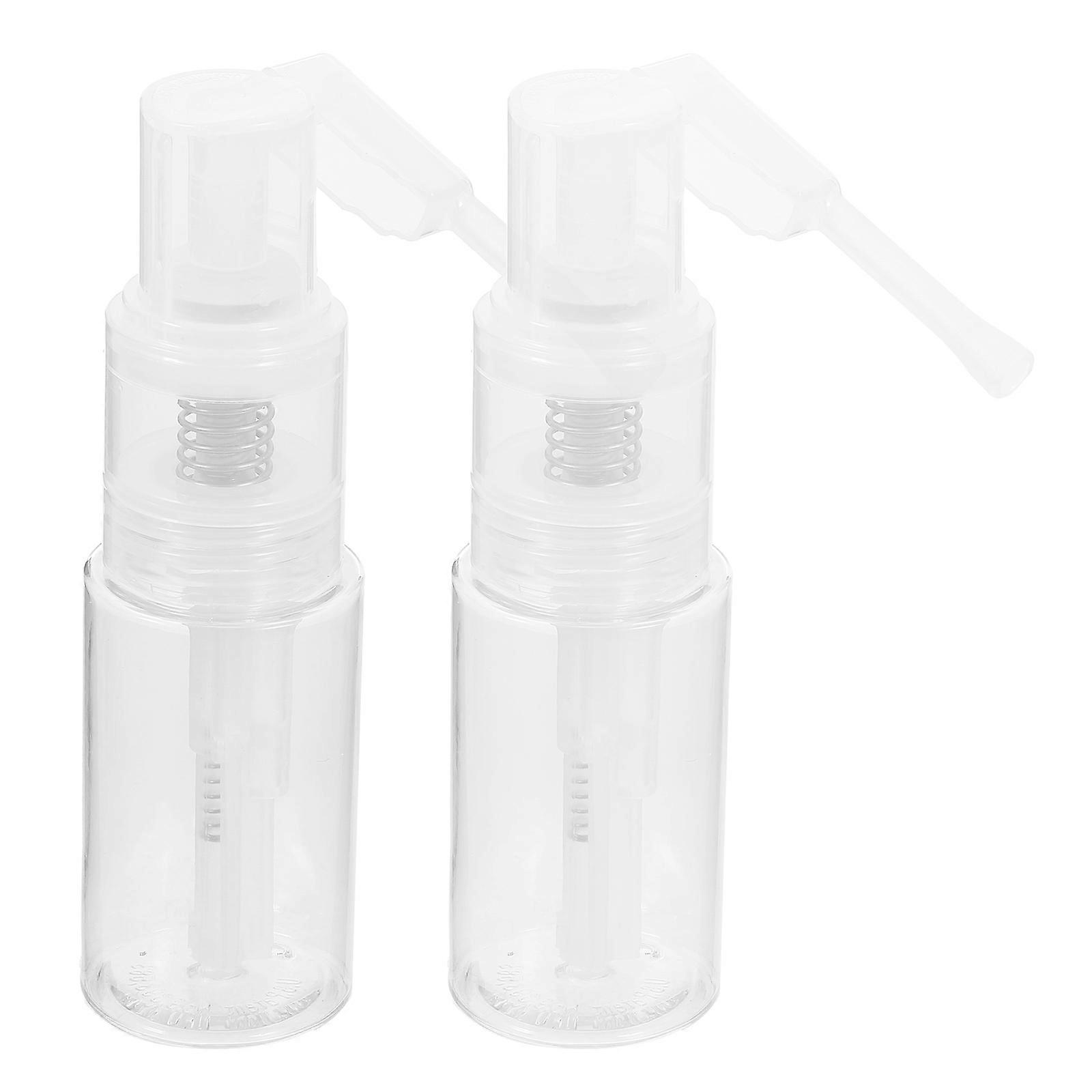 Powder Spray Container ABS Material Refillable Spray Bottle 4Pcs for Women