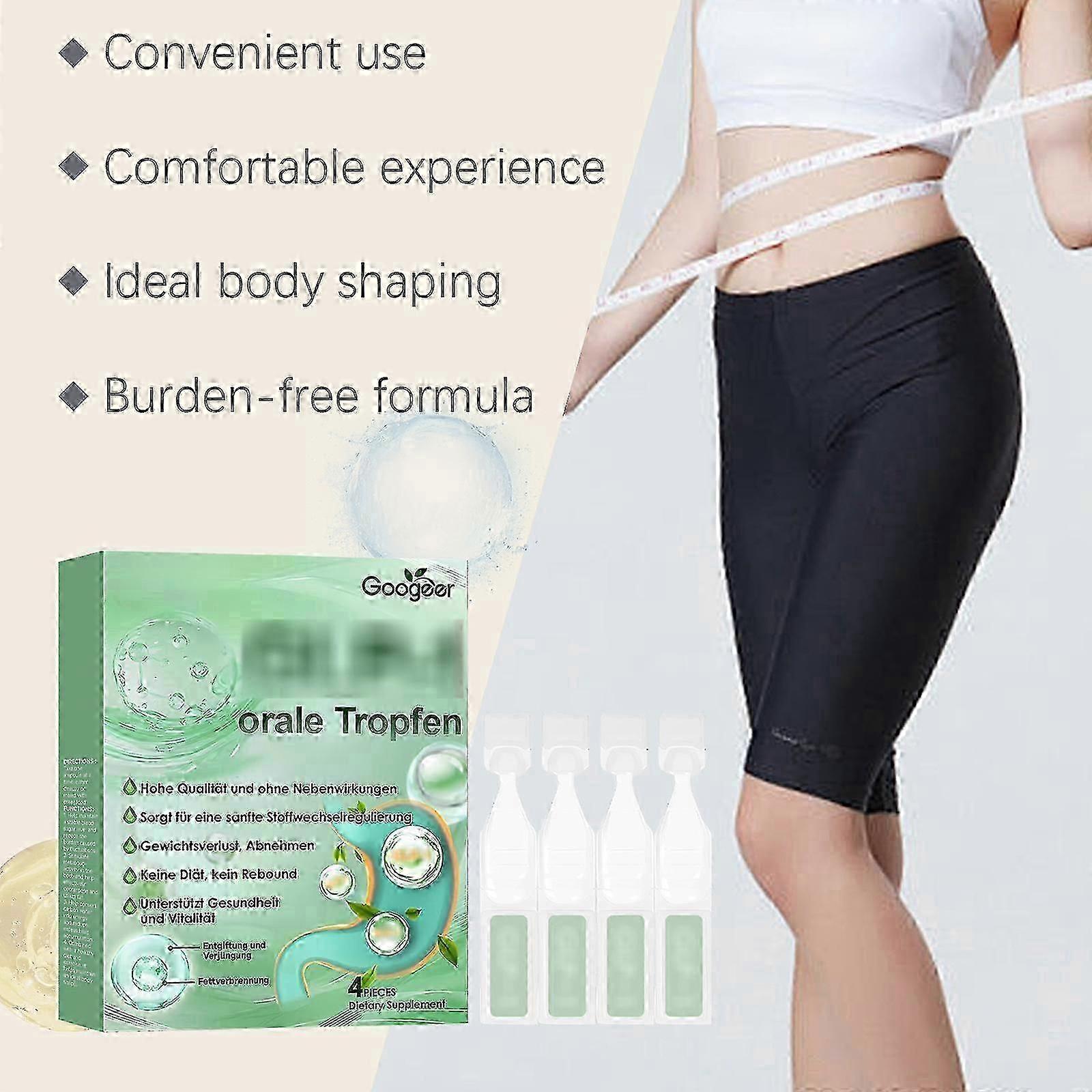 1/3/5/10x Karcsúsító, visszaállítja a test ívét, búcsút int a zsírnak, alakformáló szájon át szedhető oldat 4 db/doboz