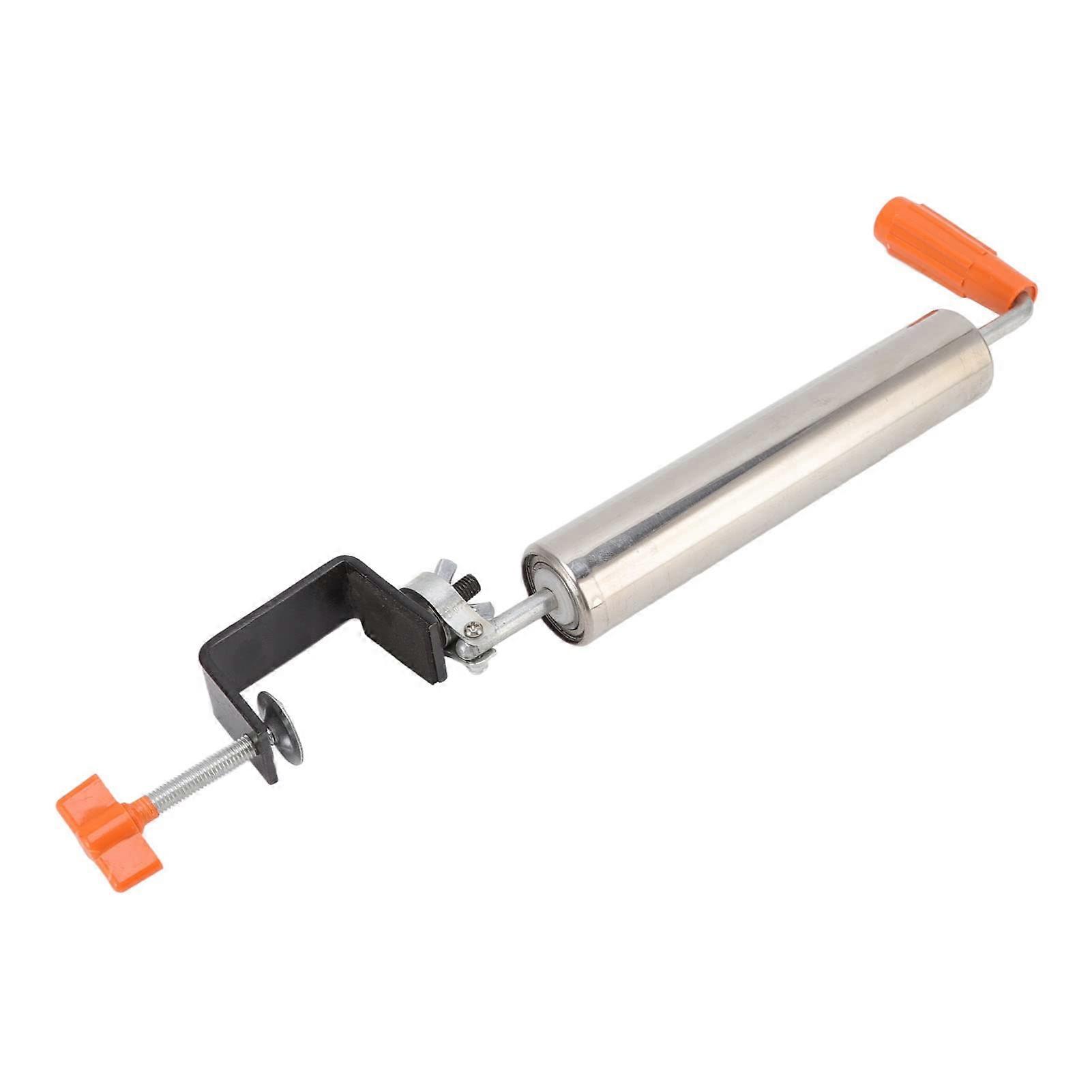 Large 304 Stainless Steel Rolling Pin with 360° Smooth Rotation for Even Dough, Pastry and Pizza