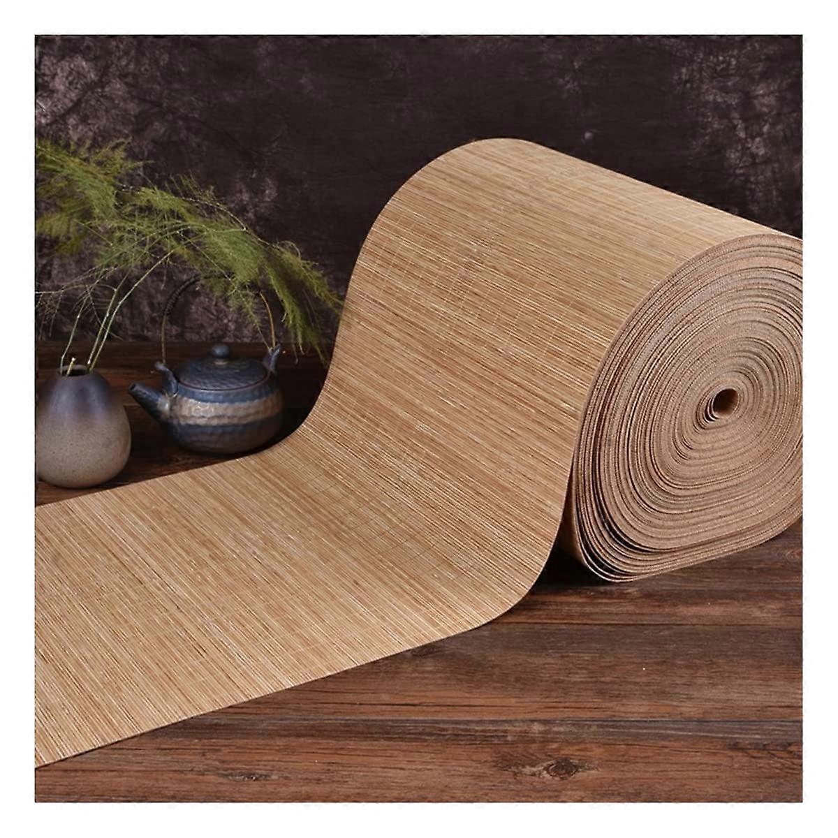 Bamboo Table Runner 7.87'x39.37' Heat Resistant Rollable Natural Placemats for Dining Tables