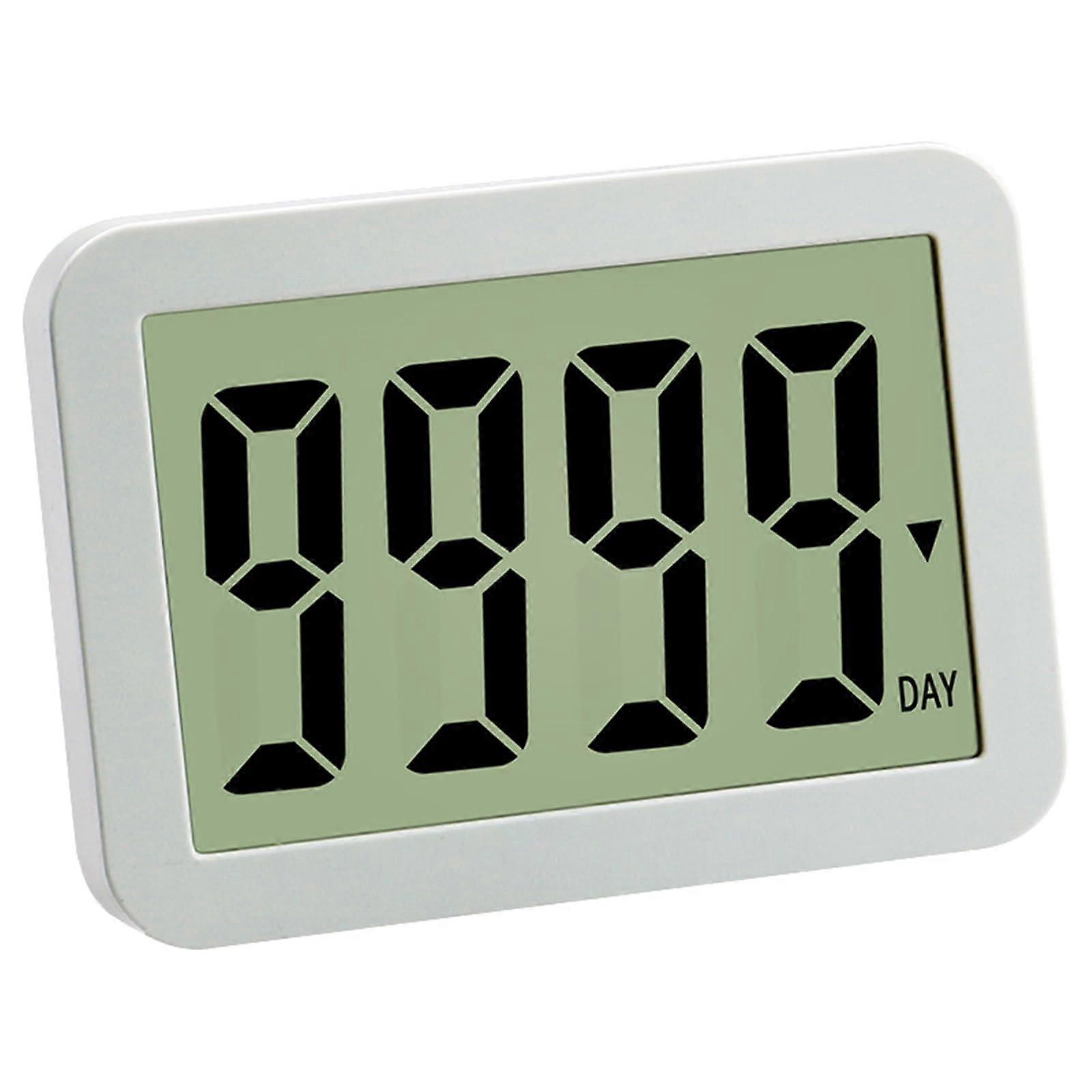 9999 Days Countdown Timer Large Screen Digital Countdown Clock for Retirement and Students