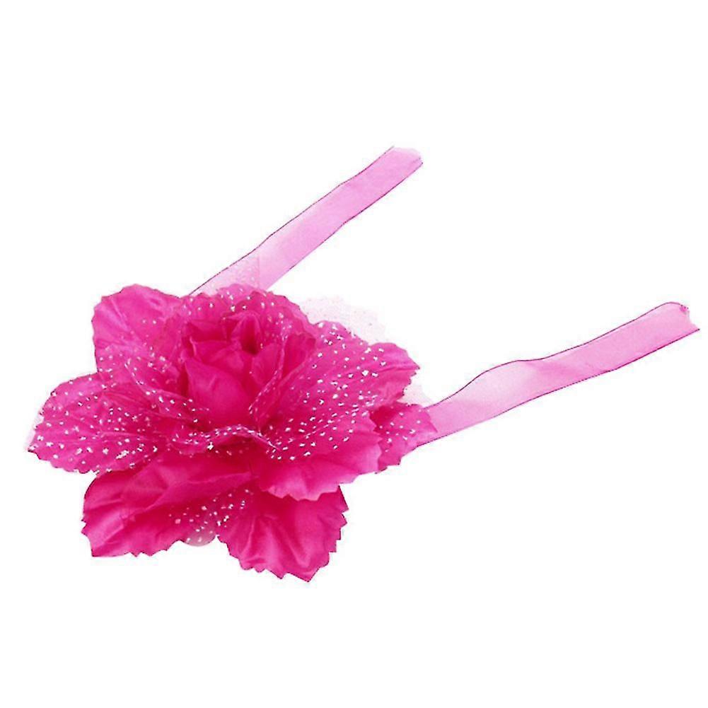 1pc Classical Peony Flower Window Curtain Strap Buckle Holder Drape Tieback Rope