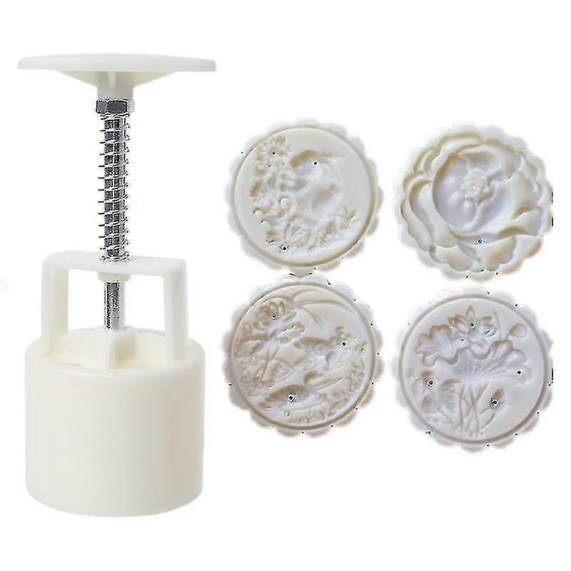 4pcs/set Cookie Cutters Moon Cake Ramadan Biscuit Mold Diy Cake Baking Tools